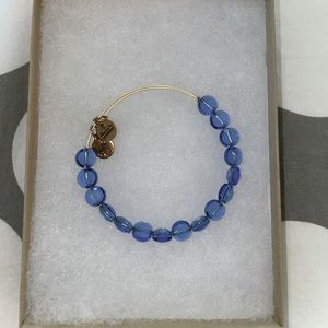 NWOT | Alex + Ani Blue Beaded Bangle Bracelet